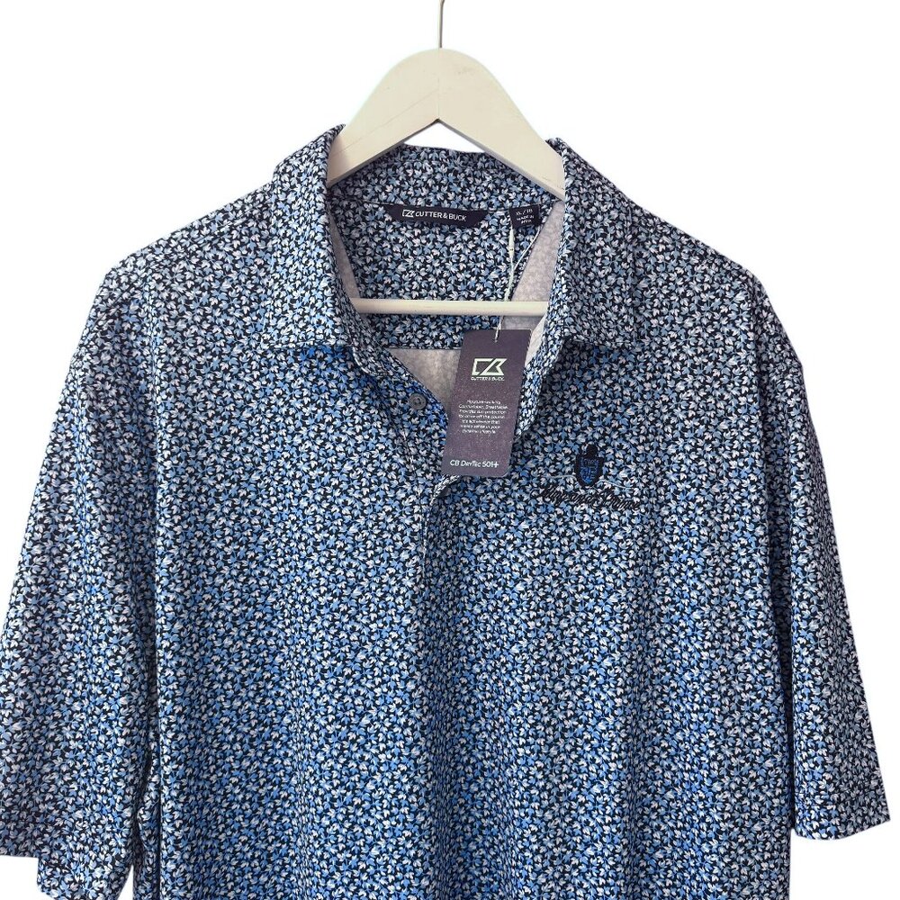 Cutter & Buck NWT King & Prince Golf Course  Performance Golf Polo Shirt size XL